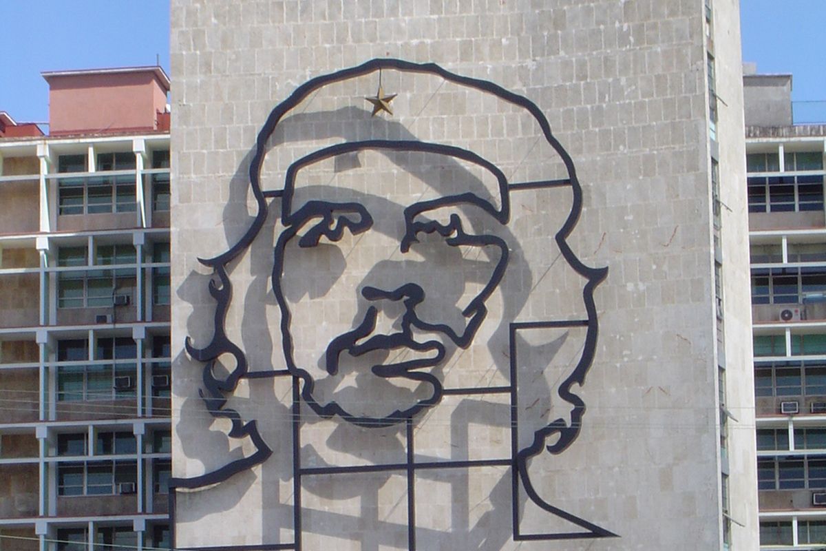 Het standbeeld van Che Guevara