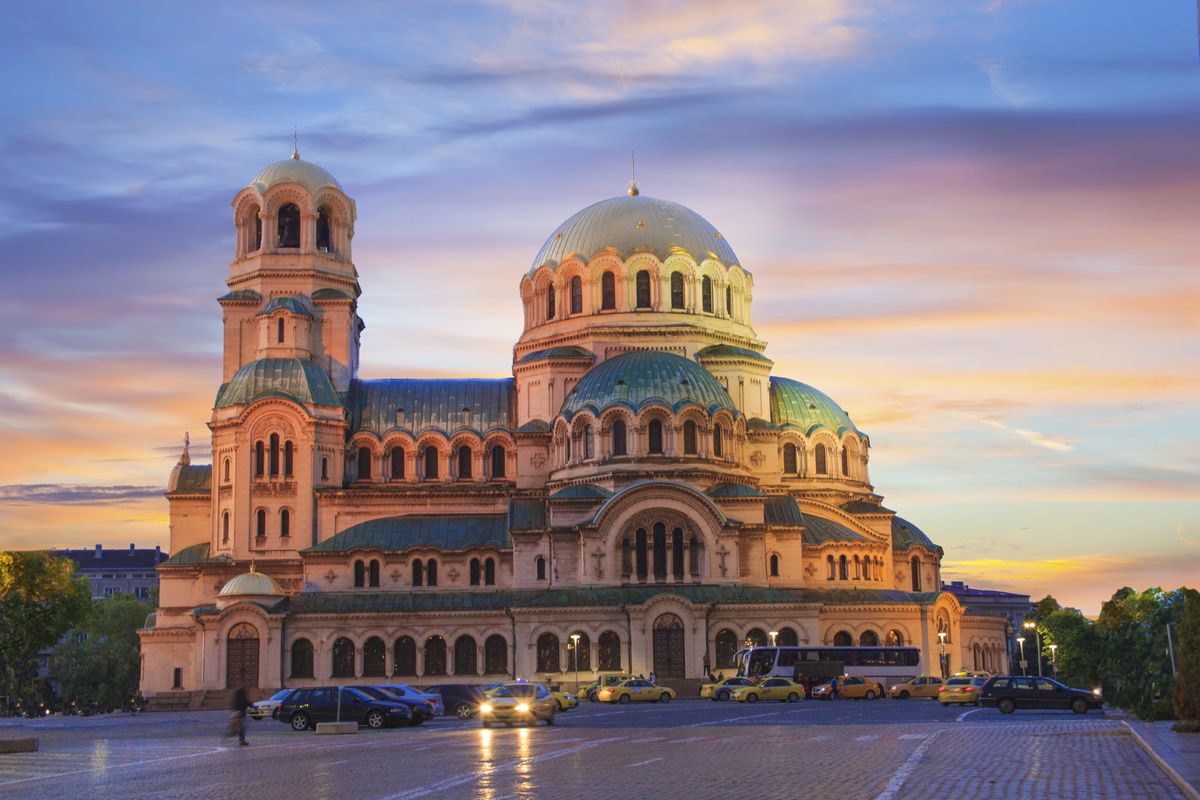 Alexander Nevski Kathedraal in de hoofdstad Sofia
