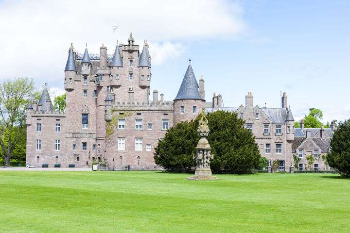 Glamis Castle, Angus, Schotland