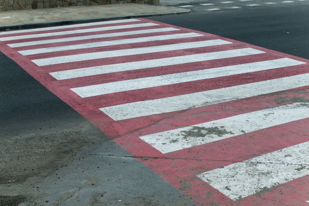 Zebrapad in Bulgarije