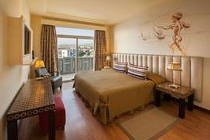 de slaapkamer van '2-persoonskamer, Junior Suite'