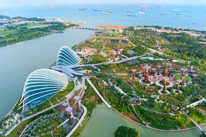 Gardens by the Bay in Singapore