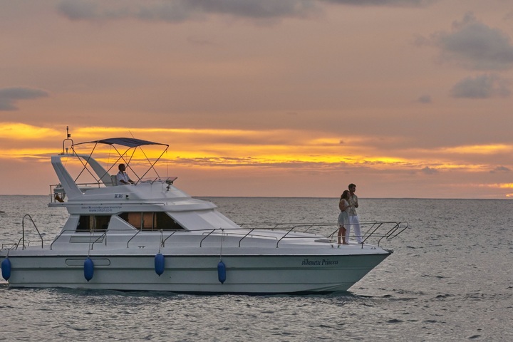 Zonsondergang cruise