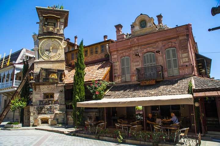 Het oude centrum van Tblisi 