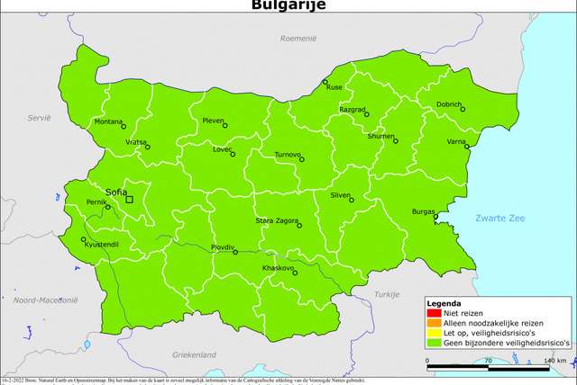 Reisadvies: Is Bulgarije een veilig vakantieland?