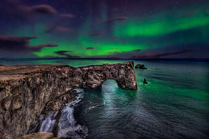 Fantastisch uitzicht op Dyrholaey