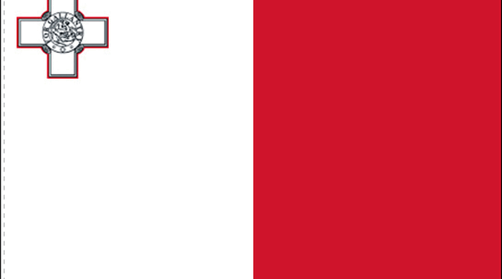 De vlag van Malta