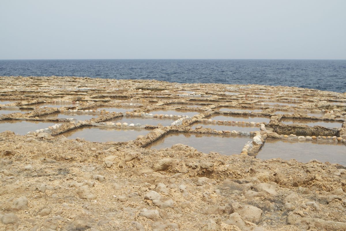 De zoutpannen van Qbajjar