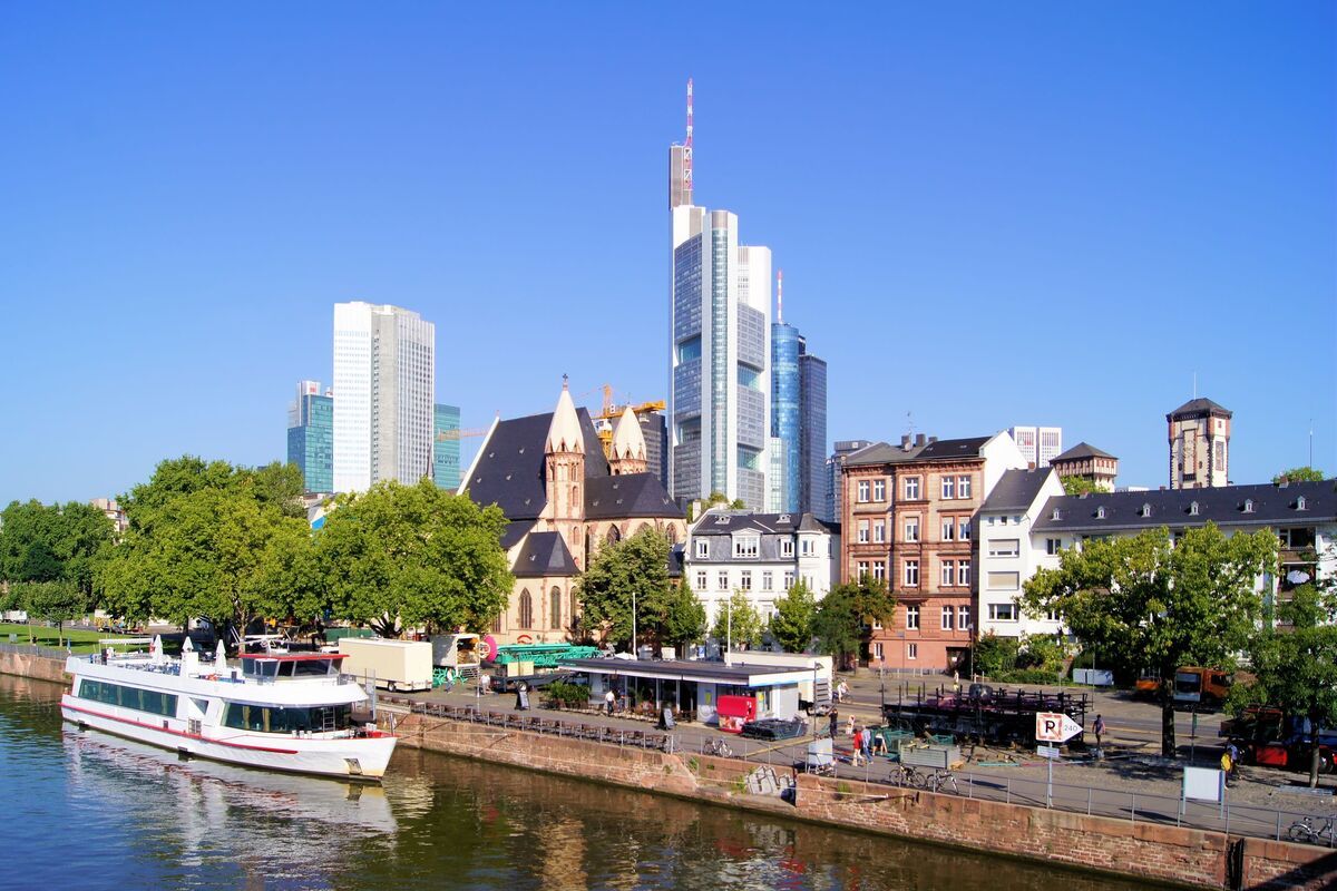 Frankfurt in Duitsland