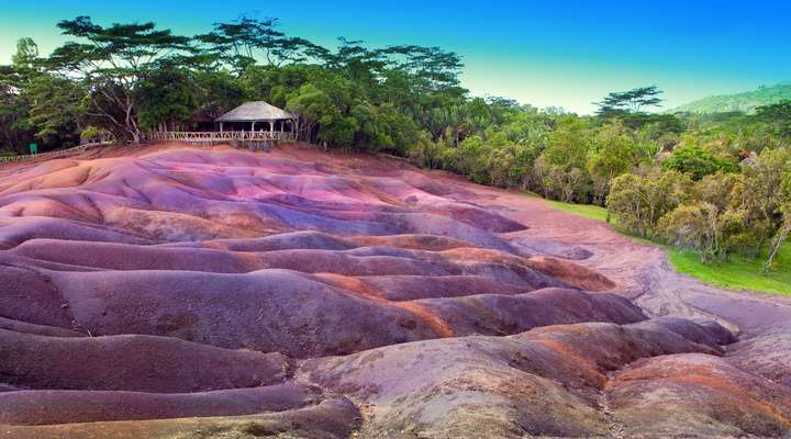 Kleurenpracht van Chamarel