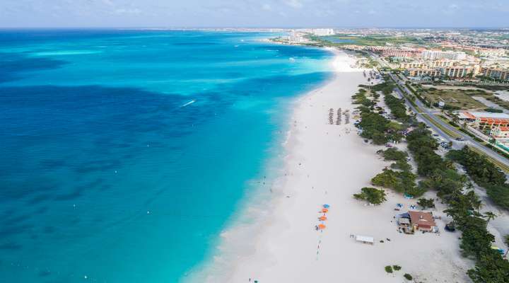 de stranden van Aruba , credits Aruba tourism