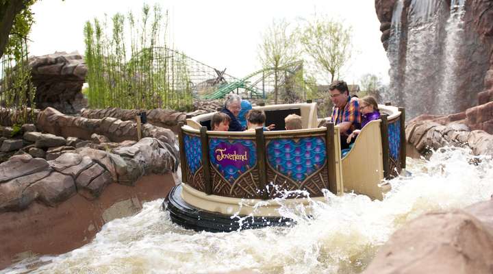 Wildwaterbaan Toverland, pretpark Nederland