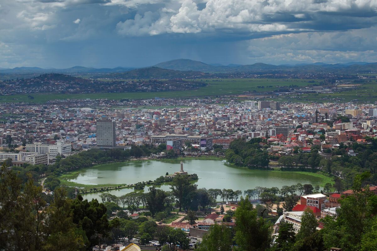 Antananarivo, hoofdstad van Madagaskar