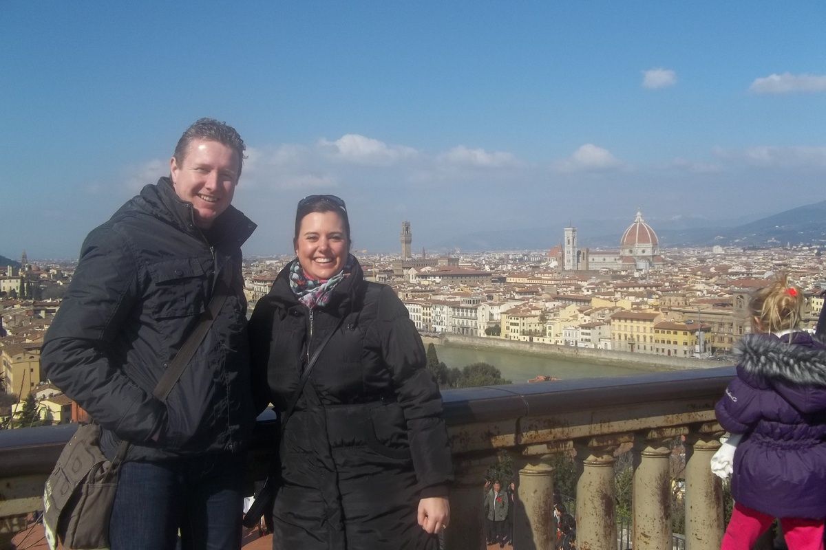 Uitzicht op Florence