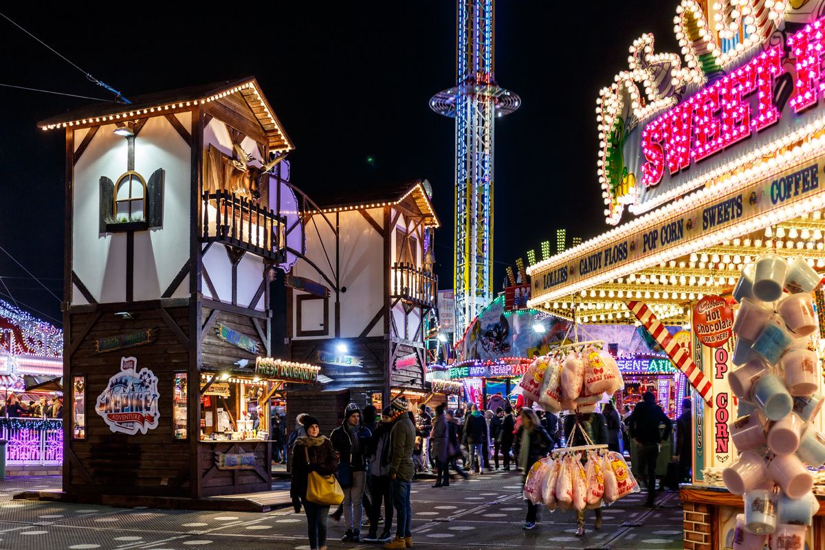 Kerstmarkt in Londen
