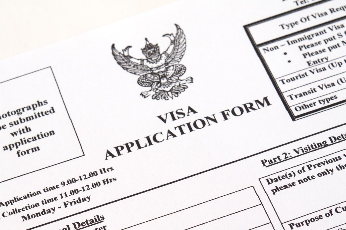 Visumaanvraagformulier