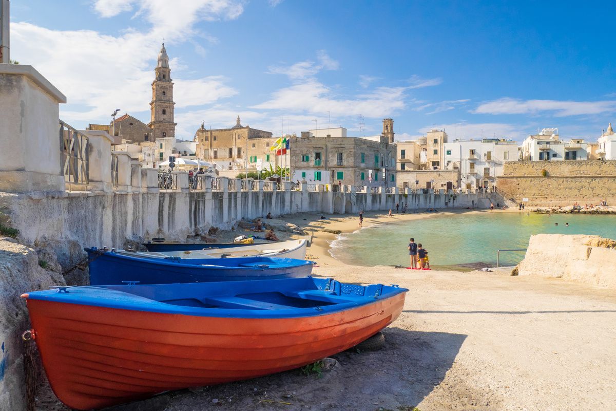 Het kustplaatsje Monopoli