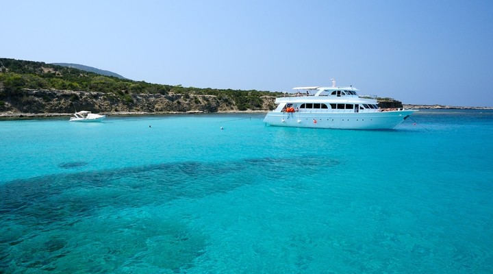 mooie baaien op Cyprus