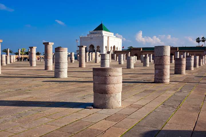 mausoleum van Mohammed V, Rabat, Marokko