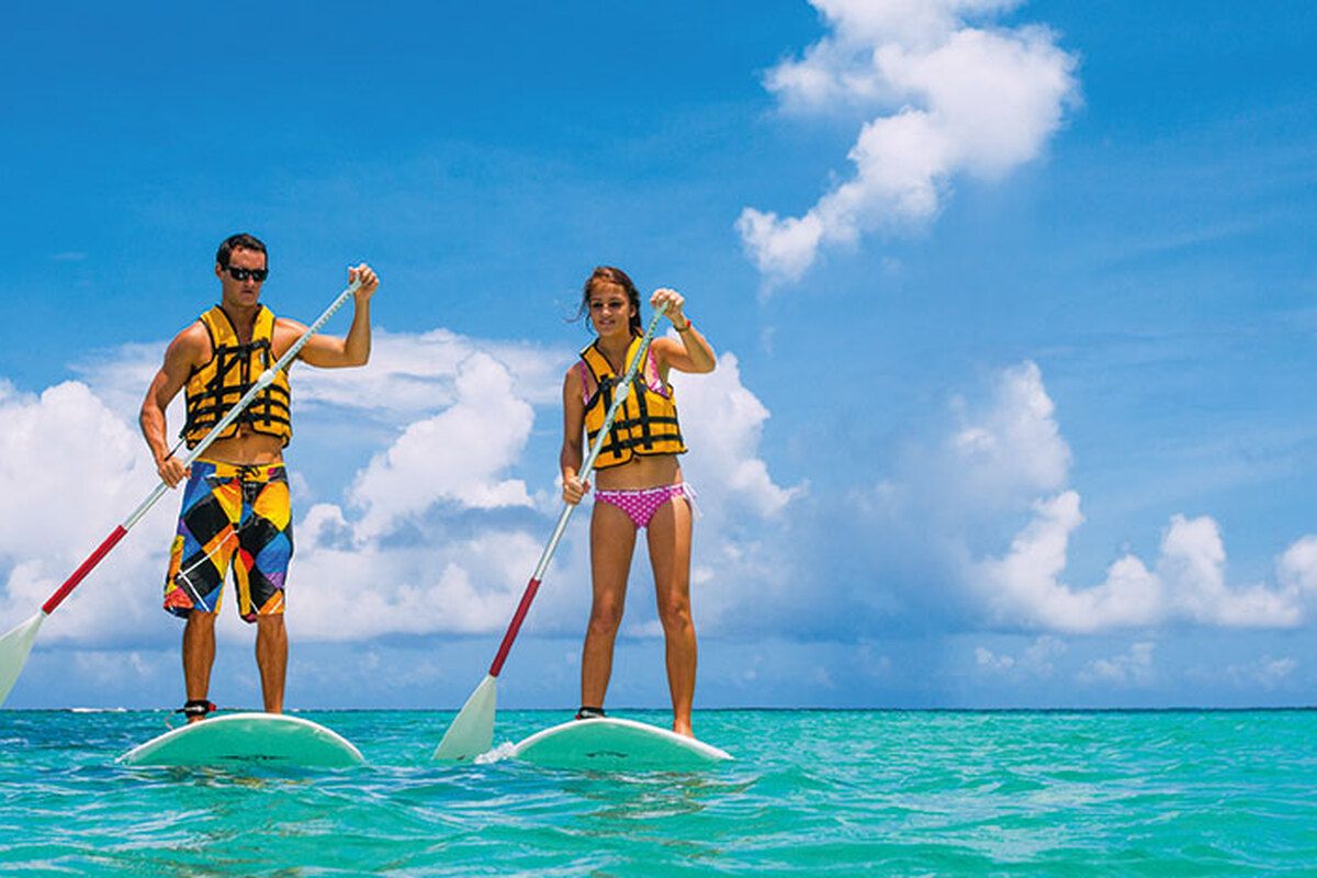 Verschillende (gratis) watersport mogelijkheden