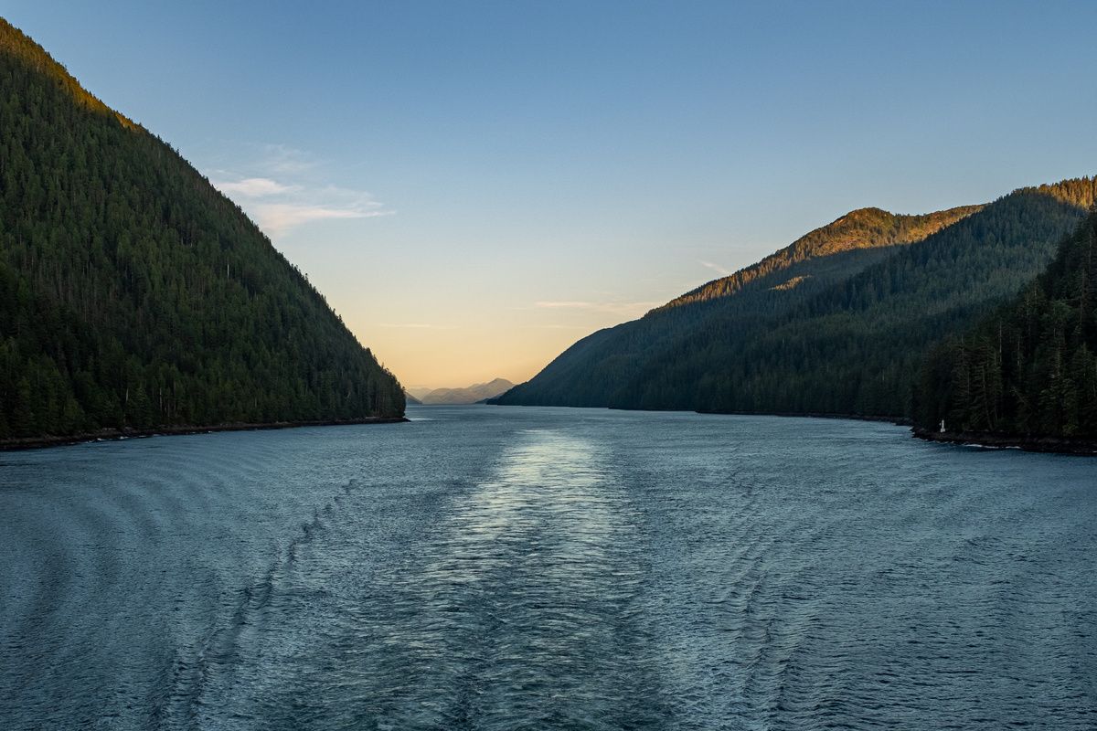 Inside Passage tussen Canada en Alaska