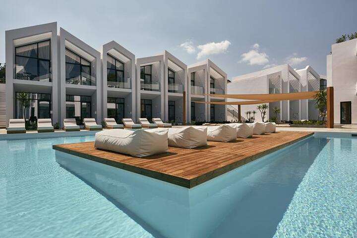 Swim up kamer in het Cavo Vezal