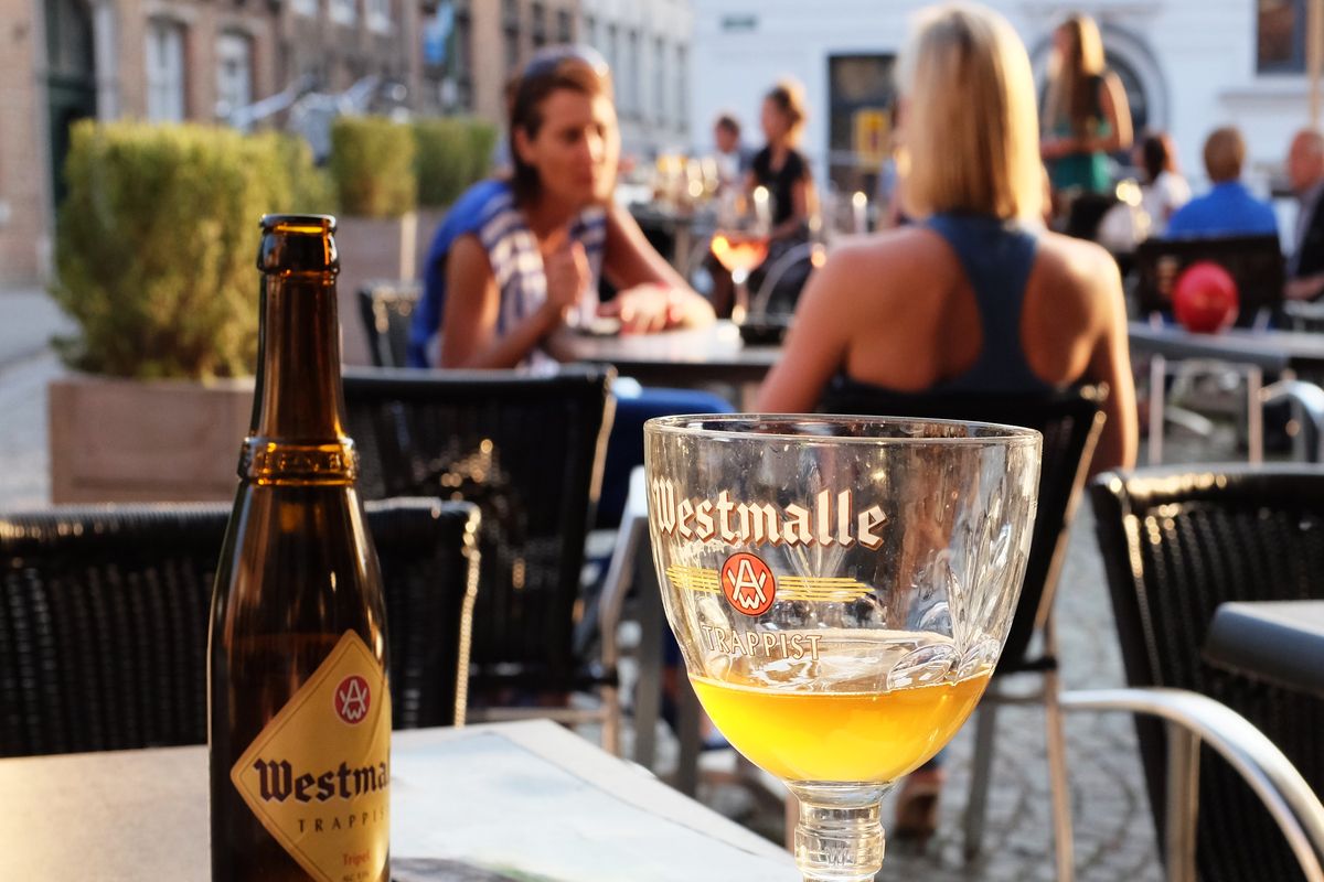 Genieten van een Westmalle