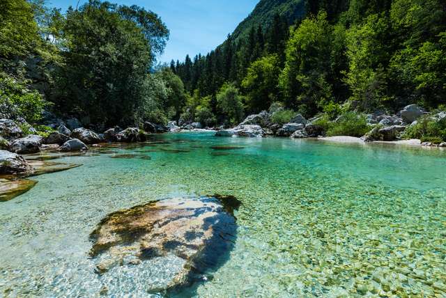 De Julische Alpen, Triglav, Bled, Bohinj en Soca in Slovenië
