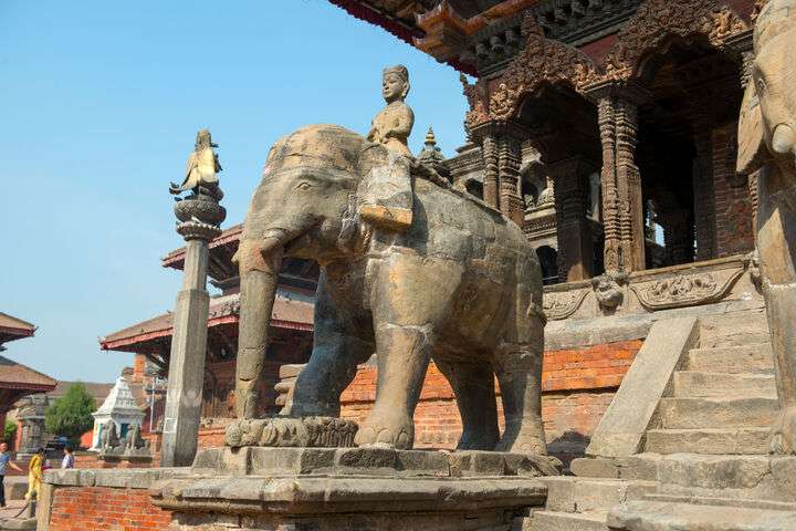 Vishwonath Tempel in Patan