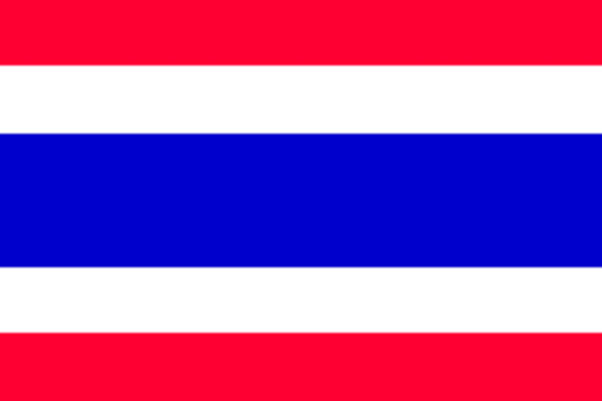 Nationale vlag van Thailand