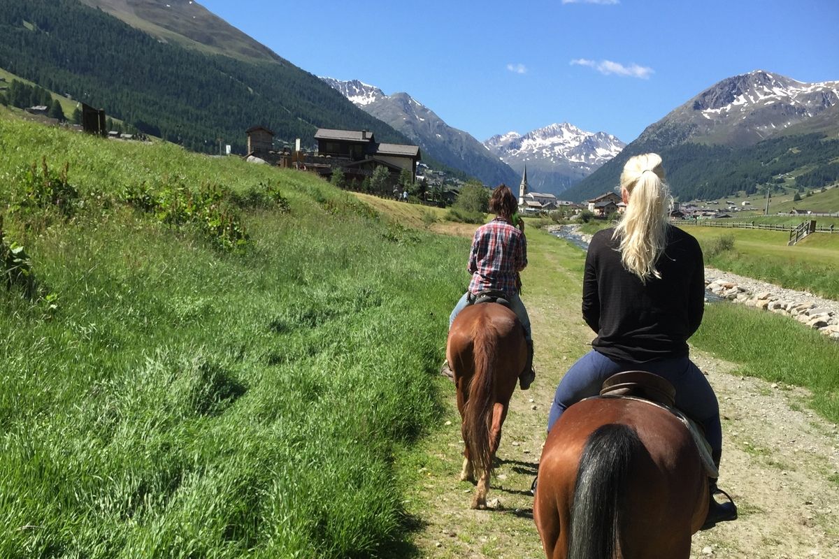 Paardrijden in Livigno