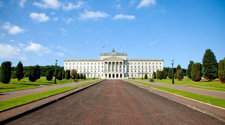 Parlementsgebouw Stormont Belfast Ierland