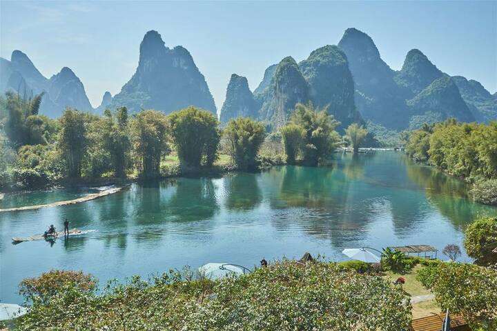 Uitzicht op de bergen