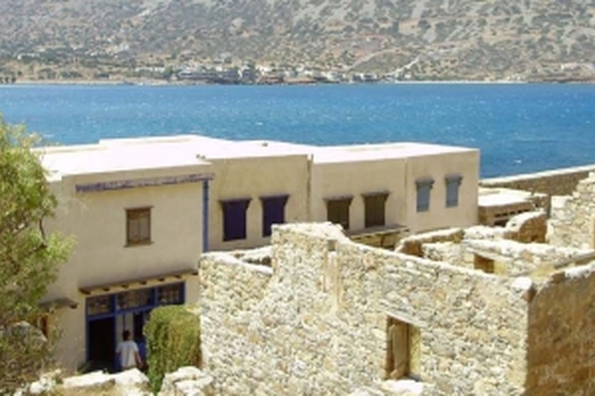 eiland Spinalonga, voormalig leprozeneiland, Griekenland, Kreta