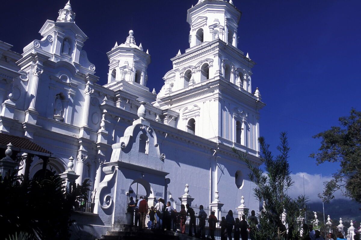 Kerk in Esquipulas, Guatemala
