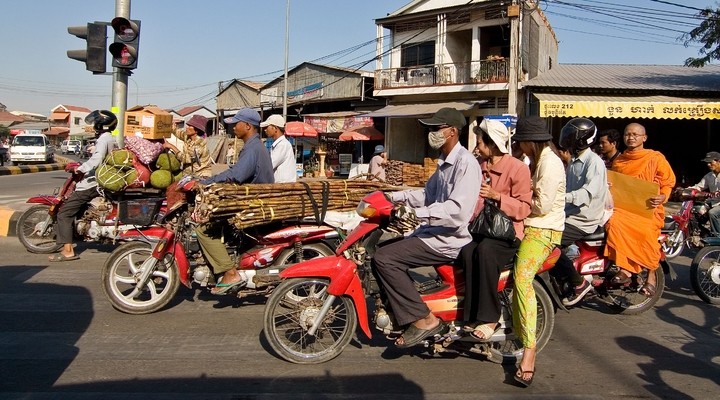 Verkeer in Cambodja