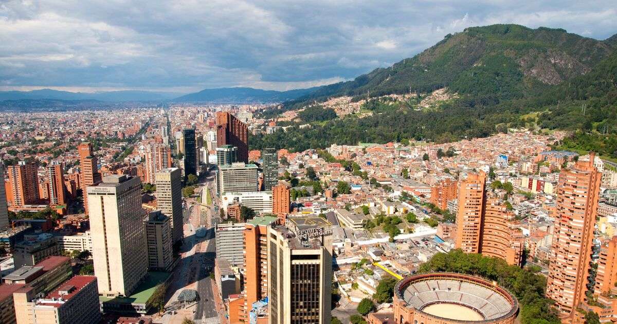 Bogota, hoofdstad van Colombia
