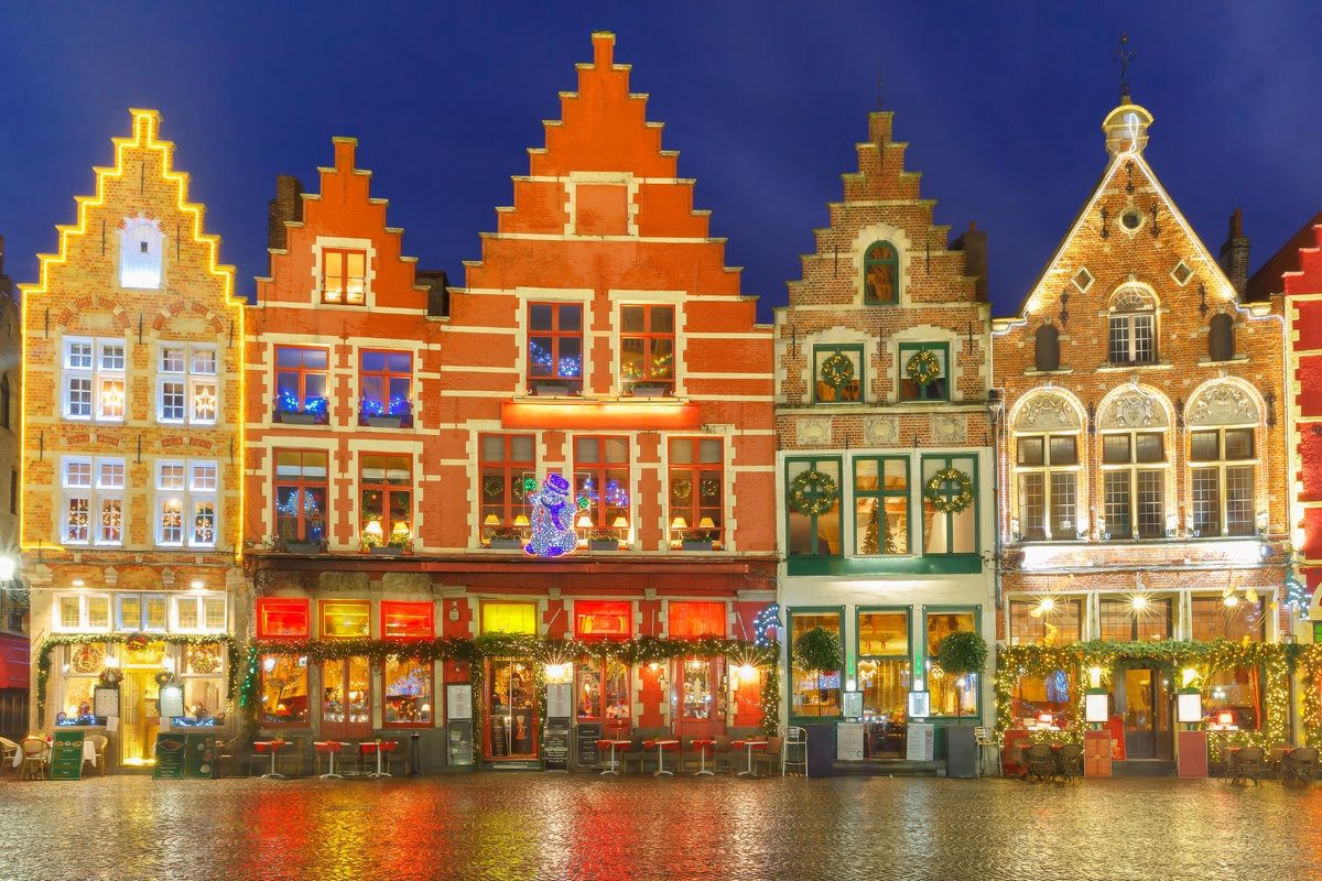 Brugge tijdens kerst