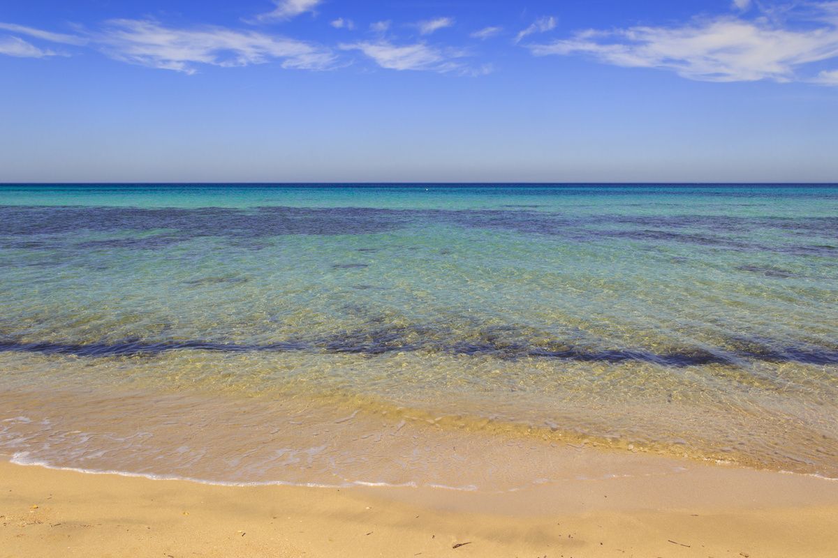 De stranden bij Ostuni