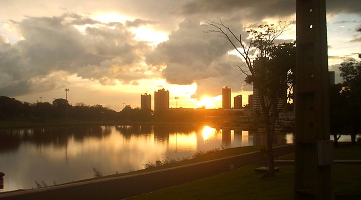 Zonsondergang Campo Grande