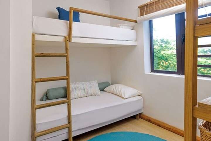 Family Apartment beschikt over een stappelbed