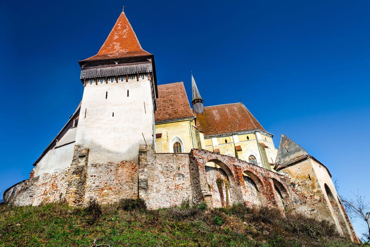 De weerkerk van Biertan