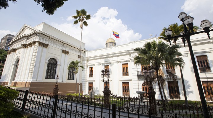 Koloniaal gebouw in Caracas
