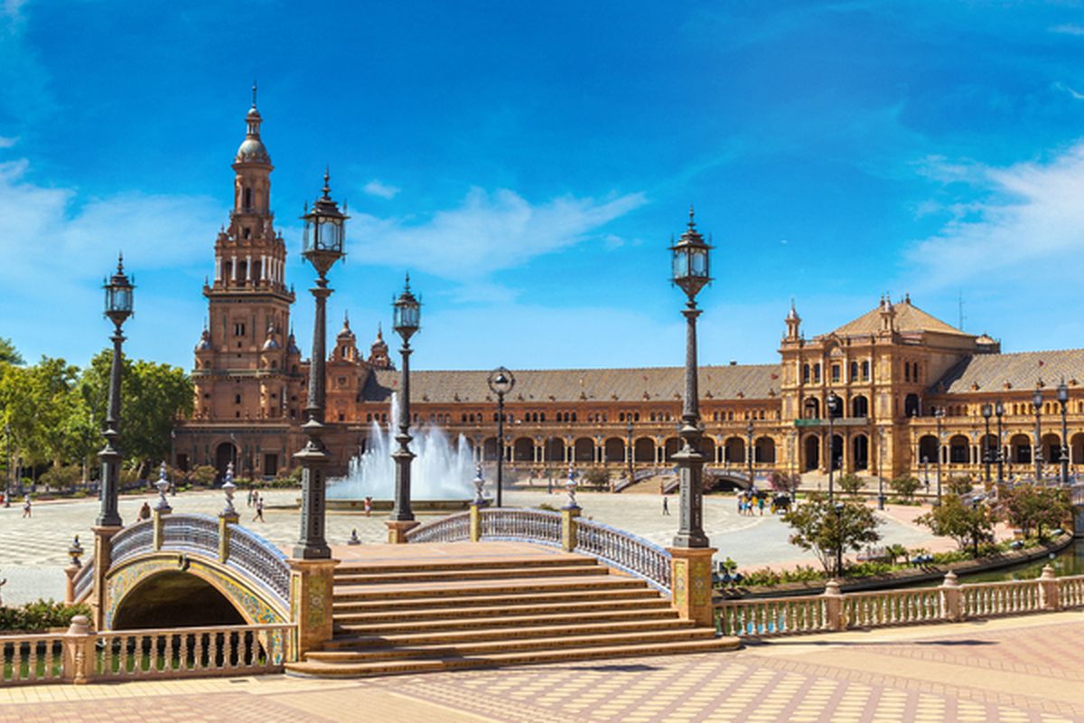 Het bekende plein, Plaza de España