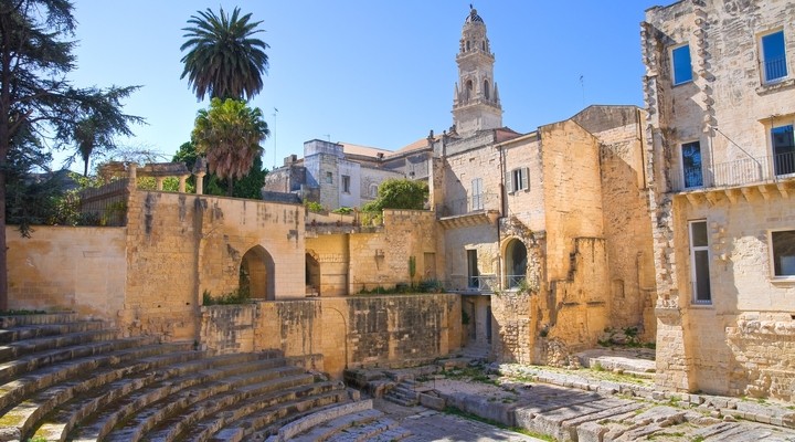 Het oude centrum van Lecce
