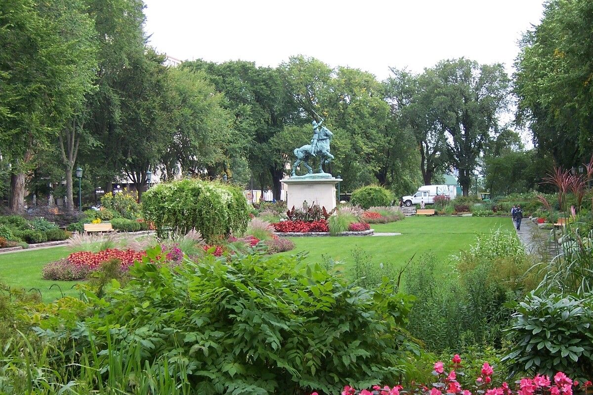 Le Jardin d'Arc, Quebéc