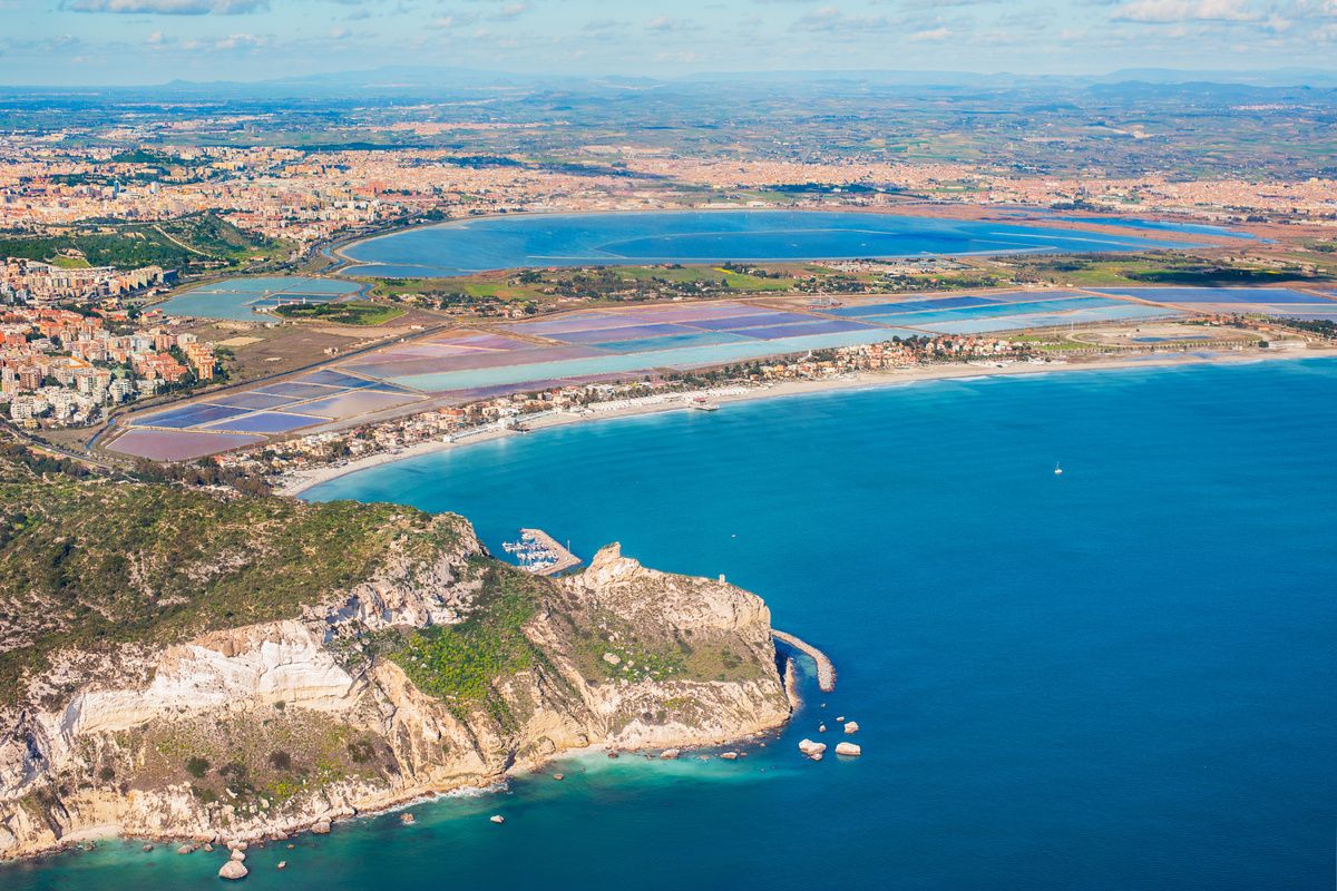 Il Poetto, Cagliari stad, Italie