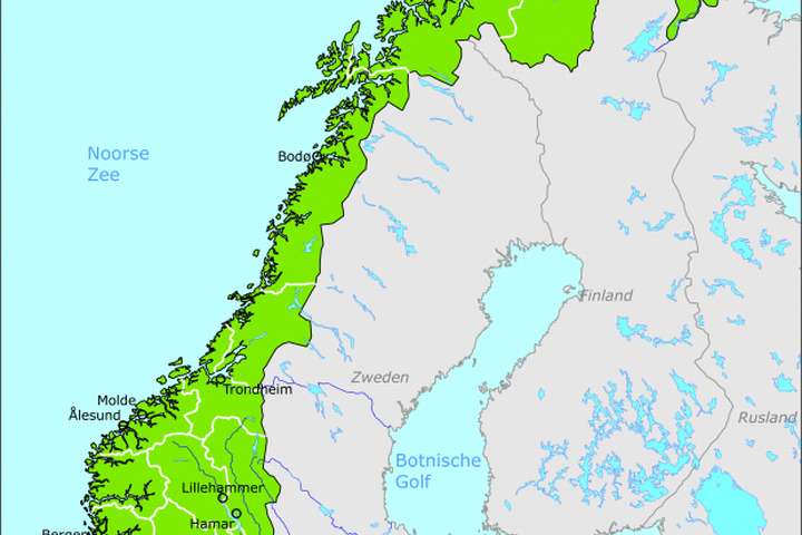 Huidig reisadvies Noorwegen