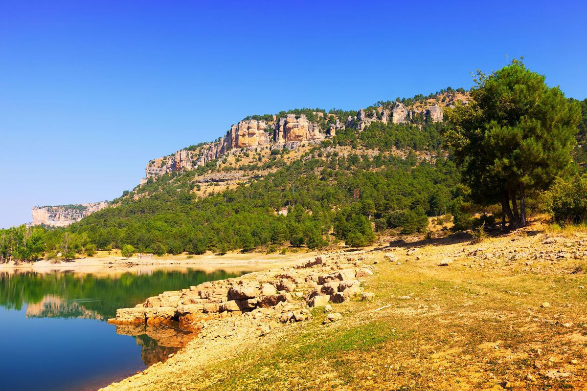 Rotsachtig landschap Cuenca - Spanje