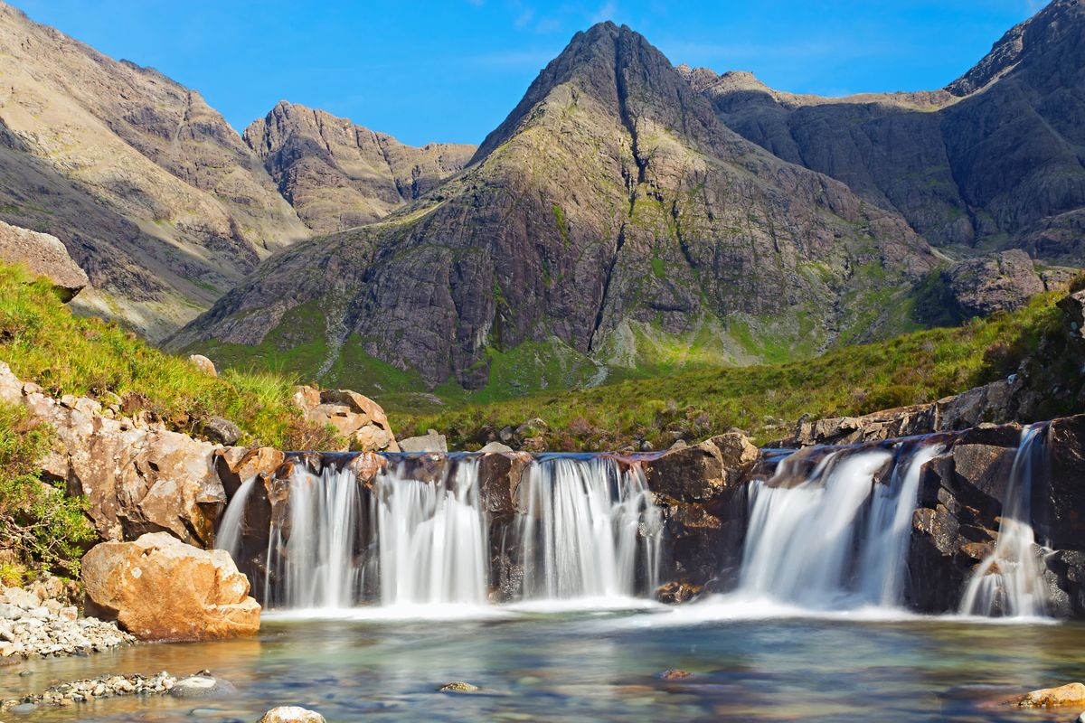 Fairy Pools op Isle of Skye